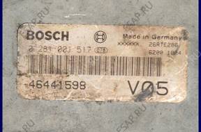 БЛОК УПРАВЛЕНИЯ FIAT MAREA 2.4 TD 0281001517 46519381