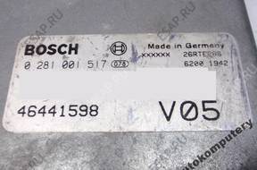 БЛОК УПРАВЛЕНИЯ FIAT MAREA 2.4TD 46441598 0281001517