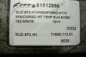 БЛОК УПРАВЛЕНИЯ FIAT MINICARGO 51812866 mjd6f3.h1