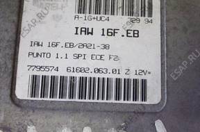 БЛОК УПРАВЛЕНИЯ FIAT PUNTO 1 I 1.1 8V SPI -