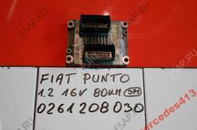 БЛОК УПРАВЛЕНИЯ FIAT PUNTO 1.2 16V   0261208030