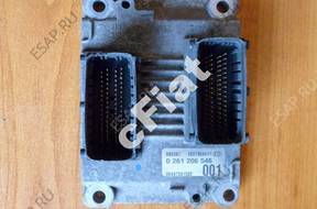 БЛОК УПРАВЛЕНИЯ Fiat Punto 2 1.2 16V 0261206546 БЕЗ КОДА