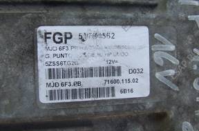 БЛОК УПРАВЛЕНИЯ FIAT PUNTO 51784562 mjd6f3.pb