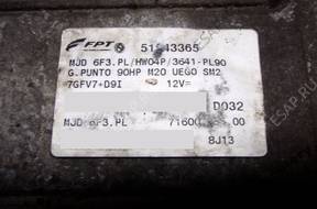 БЛОК УПРАВЛЕНИЯ FIAT PUNTO 51843365 mjd6f3.pl БЕЗ КОДА