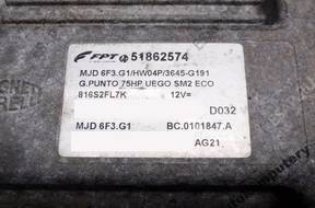 БЛОК УПРАВЛЕНИЯ FIAT PUNTO 51862574 mjd6f3.g1 OPIS