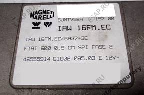 БЛОК УПРАВЛЕНИЯ FIAT SEICENTO 0.9 iaw16fm.ec БЕЗ КОДА