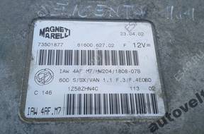 БЛОК УПРАВЛЕНИЯ Fiat Seicento 1,1   IAW4AFM7