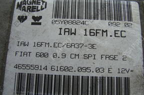 БЛОК УПРАВЛЕНИЯ FIAT SEICENTO 900