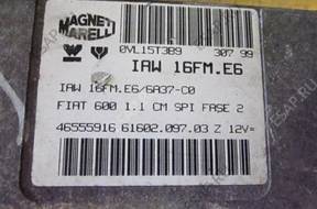 БЛОК УПРАВЛЕНИЯ FIAT SEICENTO FIAT 600 1.1 8V -