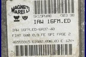 БЛОК УПРАВЛЕНИЯ   FIAT SEICENTO IAW 16FM.ED