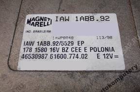 БЛОК УПРАВЛЕНИЯ FIAT SIENA 1.6 БЕНЗИН iaw1abb.92