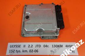 БЛОК УПРАВЛЕНИЯ FIAT ULYSSE 2.2 JTD 04   ДВИГАТЕЛЕМ