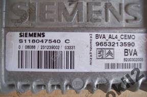 БЛОК УПРАВЛЕНИЯ FIAT ULYSSE   S118047540C