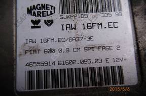 БЛОК УПРАВЛЕНИЯ   FIAT UNO 1.0 БЕНЗИН 1999 ГОД