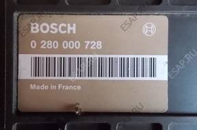 БЛОК УПРАВЛЕНИЯ FIAT UNO BOSCH 0280000728 1,5B 75KW 92 год,.