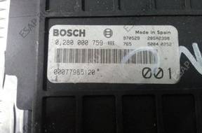 БЛОК УПРАВЛЕНИЯ FIAT UNO  ДВИГАТЕЛЕМ  0280000759