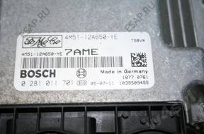 БЛОК УПРАВЛЕНИЯ FOCUS 0281011701 4M5112A650YE7AME