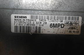 БЛОК УПРАВЛЕНИЯ FOCUS   5M5112A650GD S118934103D