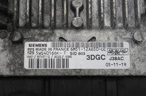 БЛОК УПРАВЛЕНИЯ FOCUS MK2 5WS40166K-T 6M51-12A650-UC 3DGC