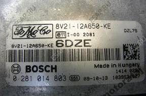 БЛОК УПРАВЛЕНИЯ FORD 0281014803 8V2112A650KE 6DZE BOSCH