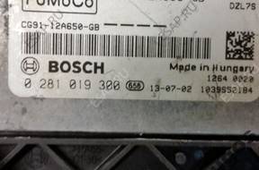 БЛОК УПРАВЛЕНИЯ Ford 0281019300 CG91-12A650-GB