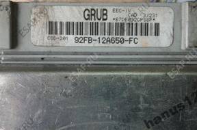 БЛОК УПРАВЛЕНИЯ FORD 1.1 92FB-12A650-FC CSD-201 GRUB