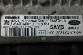 БЛОК УПРАВЛЕНИЯ FORD 1.4 5WS40140D-T 3S61-12A650-LB 5AYB
