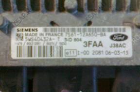 БЛОК УПРАВЛЕНИЯ FORD 1.4 HDI 7S61-12A650-BA 5WS40432A-T