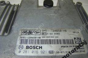 БЛОК УПРАВЛЕНИЯ FORD 1.6 TDCI 0281016921 9M51-12A650-HB