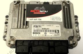 БЛОК УПРАВЛЕНИЯ FORD 1.6TDCI 0281012489 6M5112A650CH 6BWH