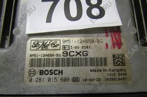 БЛОК УПРАВЛЕНИЯ FORD 1.6TDCI 0281015608 9M5112A650BG 9CXG