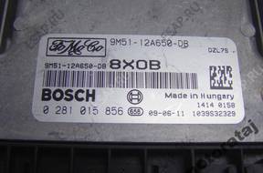 БЛОК УПРАВЛЕНИЯ FORD 1.6TDCI 0281015856 9M5112A650DB XXOB