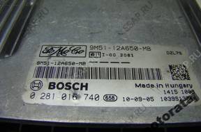 БЛОК УПРАВЛЕНИЯ FORD 1.6TDCI 0281016740 9M51-12A650-MB