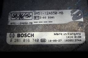 БЛОК УПРАВЛЕНИЯ FORD 1.6TDCI 9m5112a650mb 0281016740