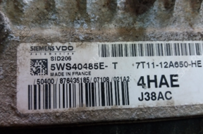 БЛОК УПРАВЛЕНИЯ  FORD 1.8 TDCI 7T11-12A650-HE 5WS40485E-T