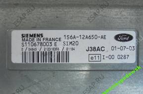 БЛОК УПРАВЛЕНИЯ   FORD 1S6A-12A650-AE S110678003E