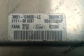 БЛОК УПРАВЛЕНИЯ FORD 3M5112A650LC 28009672 3M51-12A650-LC