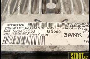 БЛОК УПРАВЛЕНИЯ FORD 4M5112A650JK C-MAX FOCUS MK2 1.8 TDC