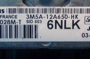 БЛОК УПРАВЛЕНИЯ FORD 5WS40028MT 3M5A12A650HK SID803 6NLK