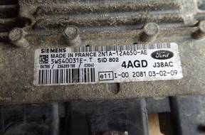 БЛОК УПРАВЛЕНИЯ Ford 5WS40031E-T 4AGD 2N1A-12A650-AE