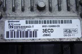 БЛОК УПРАВЛЕНИЯ FORD 5WS40585DT 8V2112A650CD 3ECD SID206