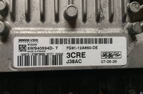 БЛОК УПРАВЛЕНИЯ FORD 5WS40594DT 7G9112A650DE