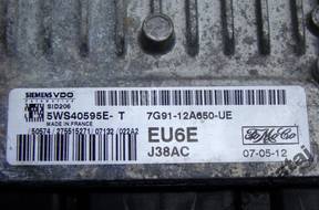 БЛОК УПРАВЛЕНИЯ FORD 5WS40595ET 7G9112A650UE EU6E SID206