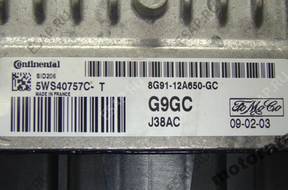 БЛОК УПРАВЛЕНИЯ FORD 5WS40757CT  8G9112A650GC SID206