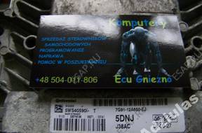 БЛОК УПРАВЛЕНИЯ FORD 7g91-12a650-ej SID 206 5ws40590l-t