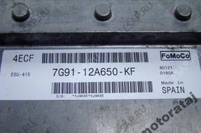 БЛОК УПРАВЛЕНИЯ FORD 7G91-12A650-KF 4ECF ESU-415 FOMOCO