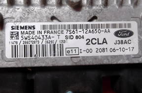 БЛОК УПРАВЛЕНИЯ ford 7S61-12A650-AA, 5WS40433A-T