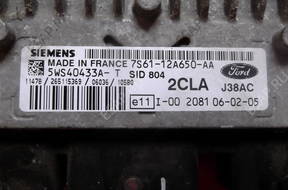 БЛОК УПРАВЛЕНИЯ ford 7S61-12A650-AA, 5WS40433A-T