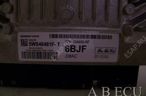 БЛОК УПРАВЛЕНИЯ ford 7t11-12a650-af 5ws40481f-t sid 206