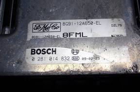 БЛОК УПРАВЛЕНИЯ FORD 8g9112a650el 0281014832 8fml